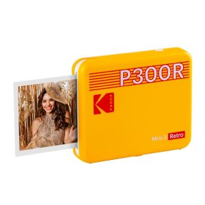 Kodak Mini 3 Retro 4PASS (Amarillo) | Impresora Instantánea