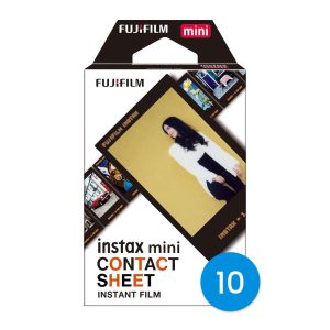 Película Fujifilm Instax Mini Contact (Pack de 10) | Papel Fotográfico