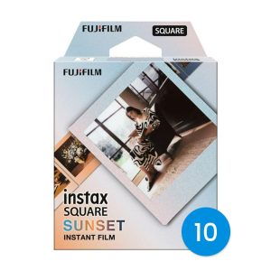 Película Fujifilm Instax Square Sunset (Pack de 10) | Papel Fotográfico