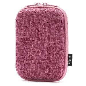 Estuche Instax Mini Link (Tejido Rosado)
