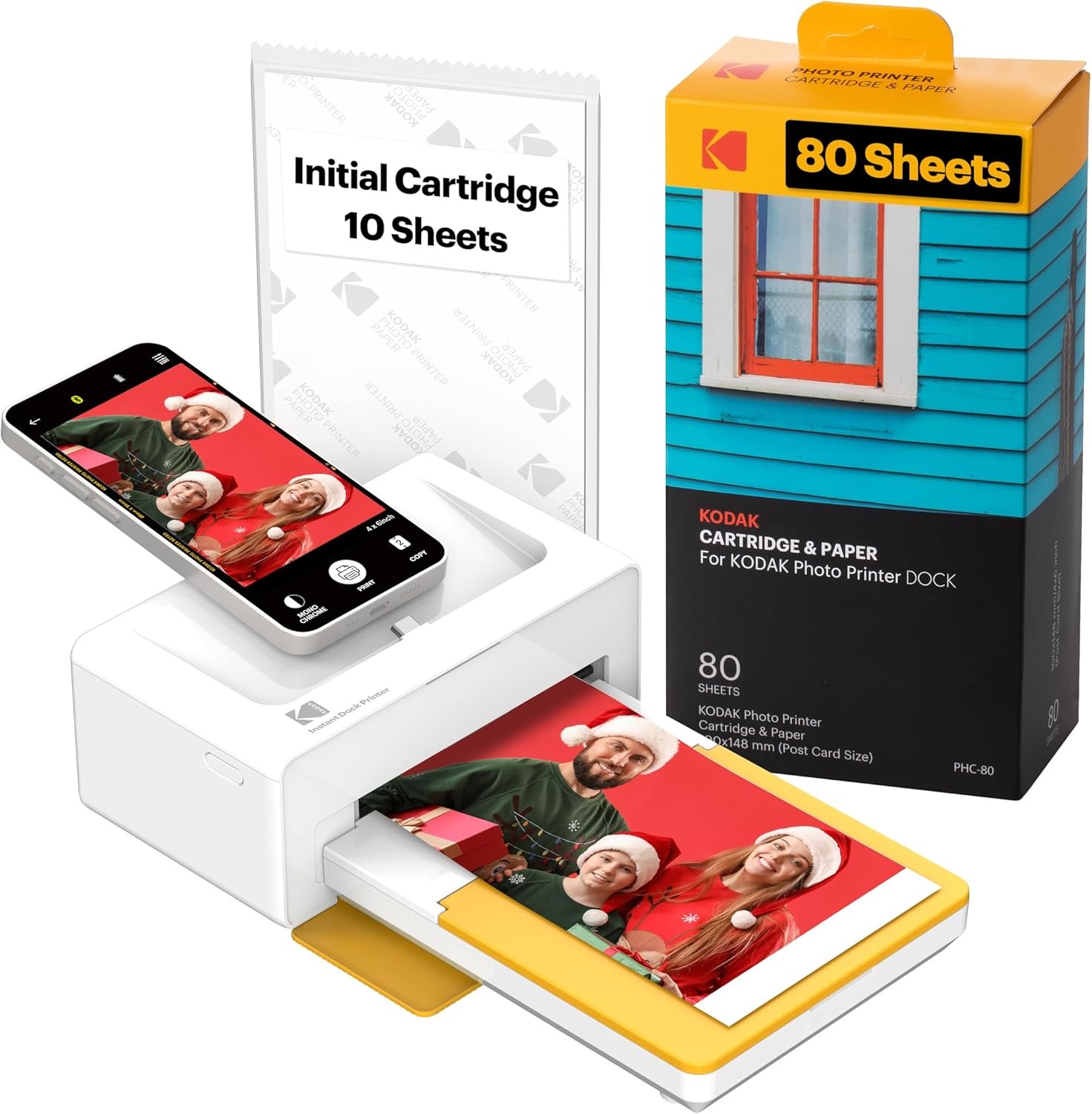 Kodak Dock Plus 4PASS 4x6" | Impresora Instantánea